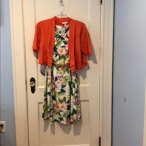 EUC!!! Midi Floral Dress